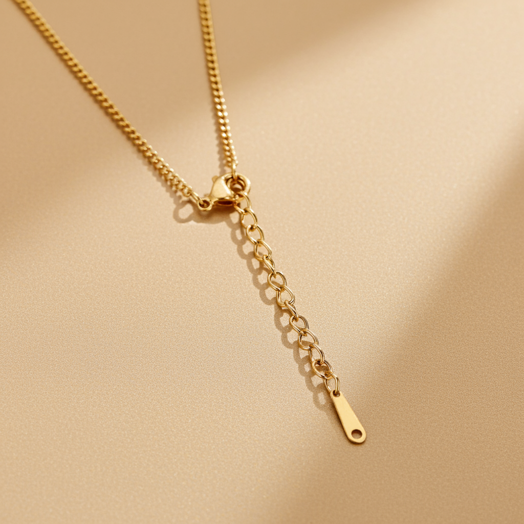 Dainty Gold Snake Necklace pendant |Olyvra